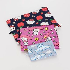 BAGGU Hello Kitty & Friends Go Pouch Set